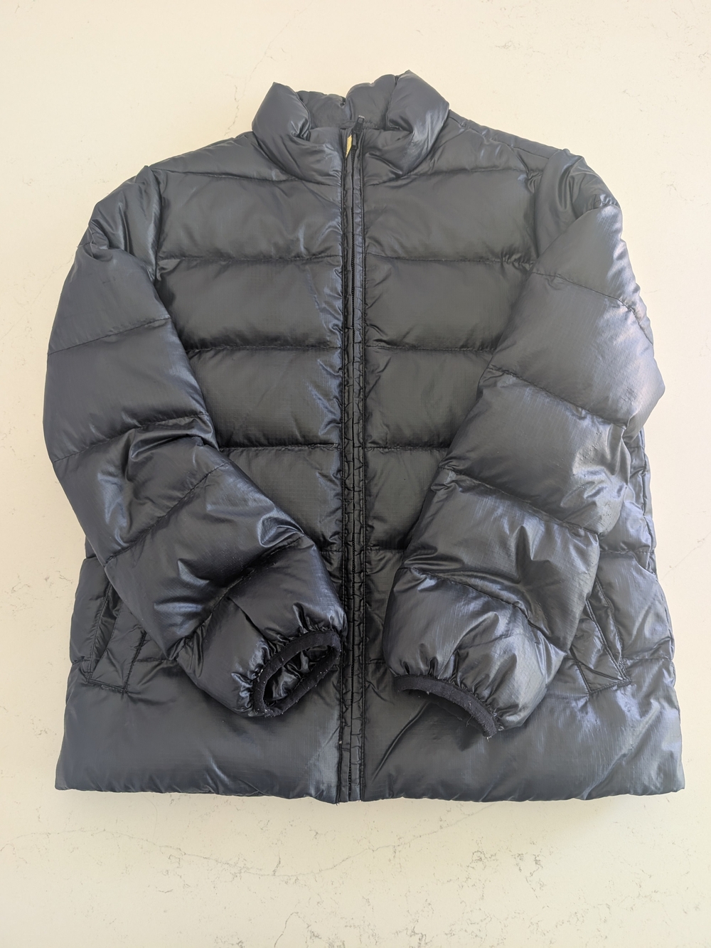 Crewcuts Navy Quilted Puffer Jacket